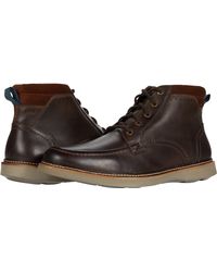 timberland grantly leather moc toe chukka boot