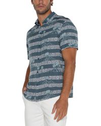 Liverpool Los Angeles - Short Sleeve Button Up Shirt - Lyst