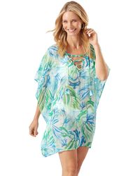 Tommy Bahama - Sea Fronds Lace-up Tunic - Lyst