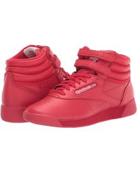 coger un resfriado organizar marea Reebok High-top sneakers for Women | Online Sale up to 65% off | Lyst