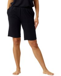 HUE Women's Cuffed Essential Denim Shorts 