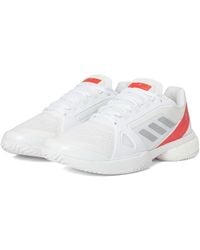adidas - By Stella Mccartney Court Tennis Shoes Tennis Shoes/ Metallic/Lucid - Lyst