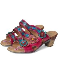 Spring Step - Alexi Wedge Shoes, Leather - Lyst