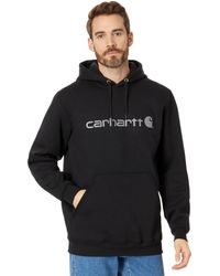 Carhartt - Signature Logo Midweight Sweatshirt - Lyst