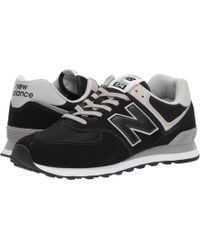 new balance ml574v2 black
