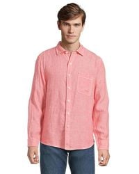 Tommy Bahama - Long Sleeve Paradise Breezer T Shirt, Linen - Lyst