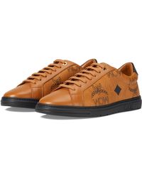 MCM - Drby Maxi Monogrammed Vst Sneaker - Lyst