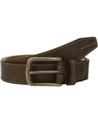 trask finley leather belt