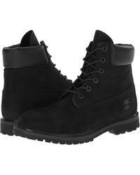 Timberland 6-Inch Premium Leather Boots - Black