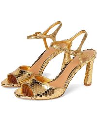 Vince Camuto - Lilaha Ankle Strap High Heel Sandal Sandals, Leather/Rubber - Lyst