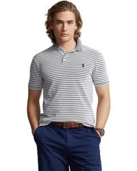 Polo Ralph Lauren - Custom Slim Fit Stretch Mesh Polo Shirt - Lyst