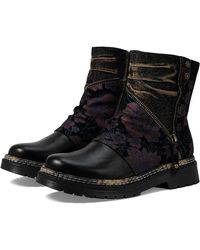 Spring Step - Avrilrose Boots, Leather/Rubber/Suede - Lyst