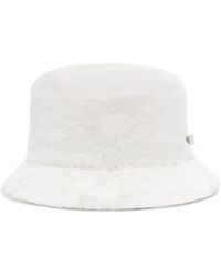 UGG - Faux Fur Bucket Hat - Lyst