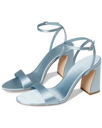 Loeffler Randall - Malia Curved Heel Simple Sandals With Ankle Wrap Wedge Shoes 5 B - Lyst