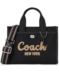 COACH - Cargo Tote 26 Tote Handbags, Canvas/Leather - Lyst