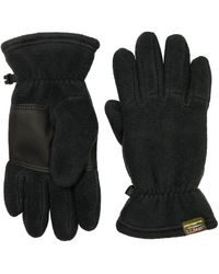 L.L. Bean Synthetic Primaloft Packaway Gloves in Black - Lyst
