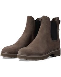 cole haan greenwich leather chelsea booties
