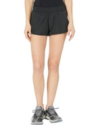 adidas Pacer 3-stripes Woven Heather Shorts - Black