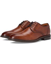 Stacy Adams - Benson Plain Toe Lace-Up Shoes, Leather - Lyst