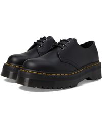 Dr. Martens - 1461 Quad Smooth Leather Platform Shoes - Lyst