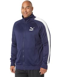 PUMA Archive T7 Track Jacket In Blue 57265875 for Men | Lyst