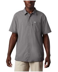 Columbia - Slack Tidetm Camp Shirt Short Sleeve Button Up, Polyester - Lyst