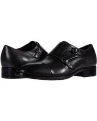 ecco double monk strap