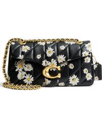 COACH - Tabby Shoulder Bag 26 With Quilting And Floral Prin - Lyst