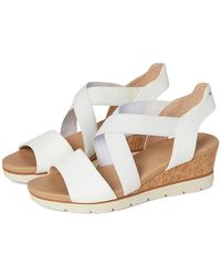 Dr. Scholls - Just Cute Wedge Shoes, Canvas - Lyst