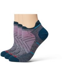 Smartwool - Run Zero Cushion Low Ankle Socks 3-pack - Lyst