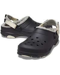 Crocs™ - All Terrain Lined Clog Shoes 10 - Lyst