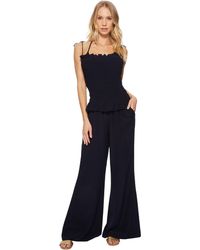 Tory Burch Costa Jumpsuit Cover-up - Blue