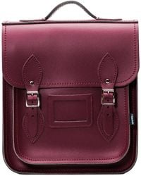 Zatchels - Handmade Leather City Backpack - Lyst