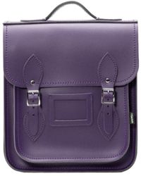 Zatchels - Handmade Leather City Backpack - Lyst