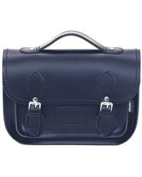Zatchels - Leather Midi Satchel - Lyst