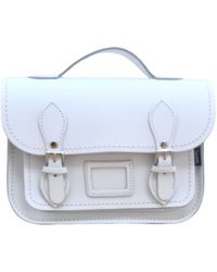 Zatchels - Leather Midi Satchel - Lyst