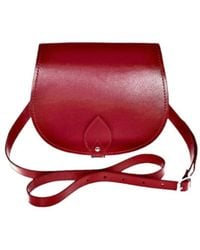 Zatchels - Handmade Leather Saddle Bag - Lyst