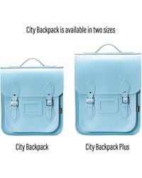 Zatchels - Handmade Leather City Backpack - Lyst