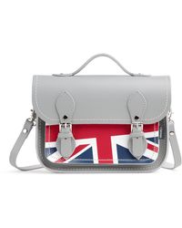 Zatchels - Union Jack Midi Satchel - Lyst