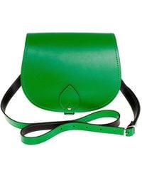 Zatchels - Handmade Leather Saddle Bag - Lyst