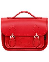 Zatchels - Leather Midi Satchel - Lyst