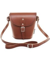 Zatchels - Handmade Leather Barrel Bag - Lyst