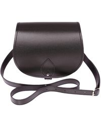 Zatchels - Handmade Leather Saddle Bag - Lyst