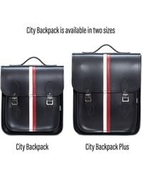 Zatchels - Handmade Leather City Backpack - Lyst