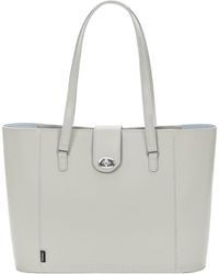 Zatchels - Handmade Leather Twist Lock Shopper - Lyst