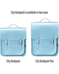 Zatchels - Handmade Leather City Backpack - Lyst