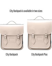 Zatchels - Handmade Leather City Backpack - Lyst