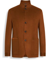 ZEGNA - Il Conte Jacke Aus Oasi Cashmere - Lyst