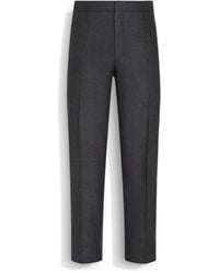 ZEGNA - Hose Aus 15Milmil15 Wolle, Seide Und Kaschmir - Lyst