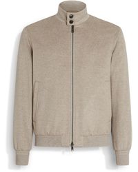 ZEGNA - Blouson Aus Oasi Cashmere Elements - Lyst